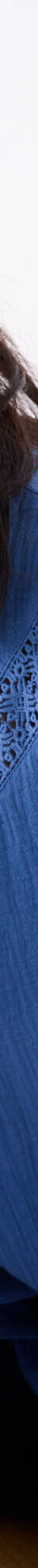 Chemisier boutonné macramé, gaze de coton (indigo) Chemisier boutonné macramé, gaze de coton (indigo)